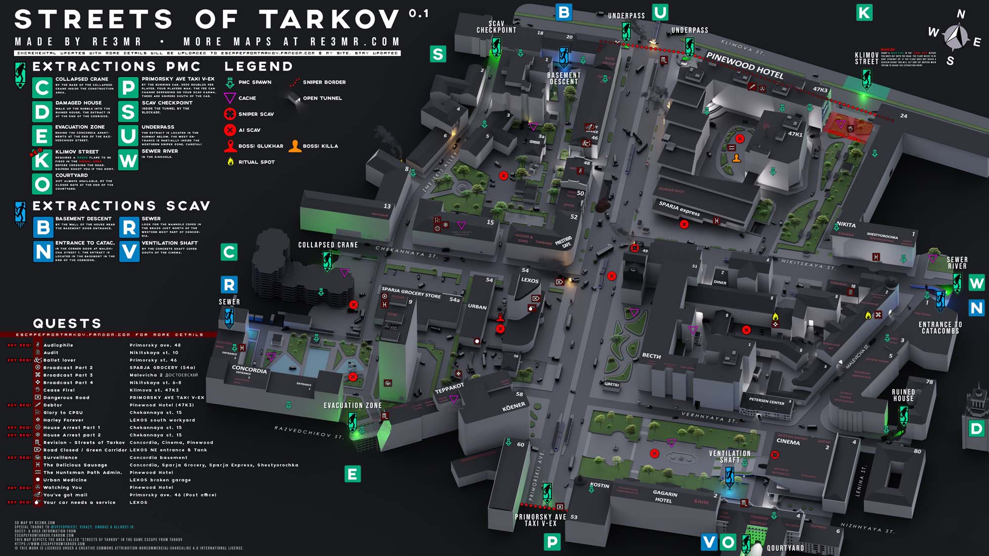 Eft Interchange Map Extracts Escape From Tarkov Maps vrogue.co